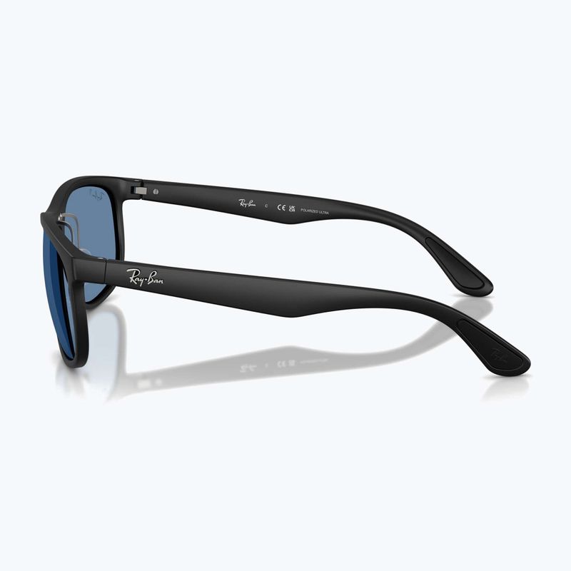 Okulary przeciwsłoneczne Ray-Ban RB4468 Polarized Lenses matt sand black/blue polarized 6