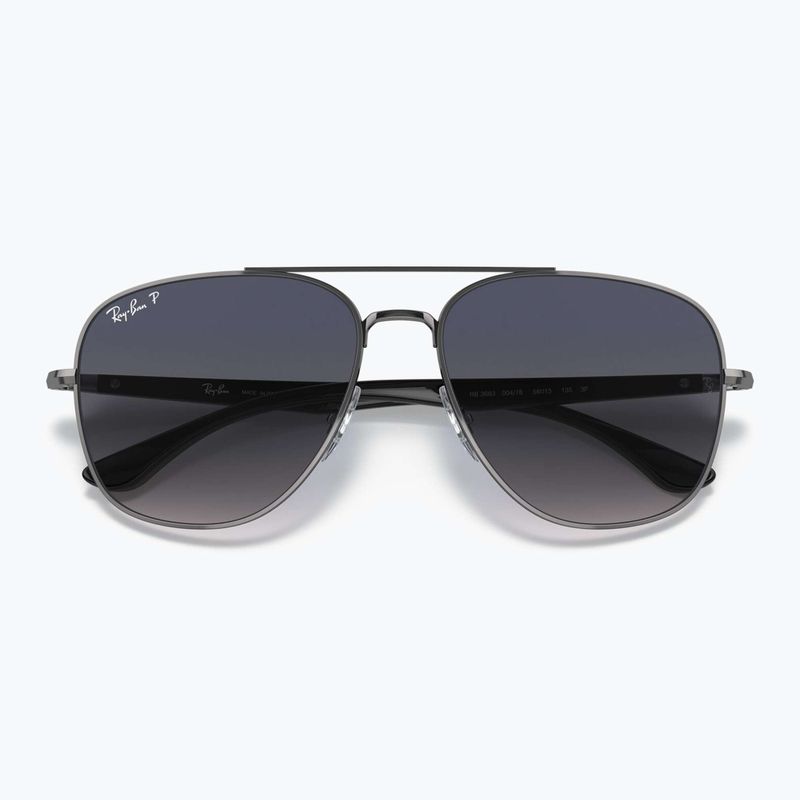 Okulary przeciwsłoneczne Ray-Ban RB3683 brass/blue grey polarized 3