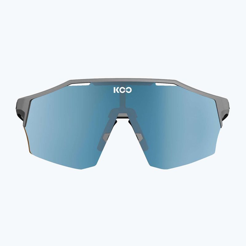 Okulary przeciwsłoneczne Koo Alibi grey matt/turquoise mirror 2