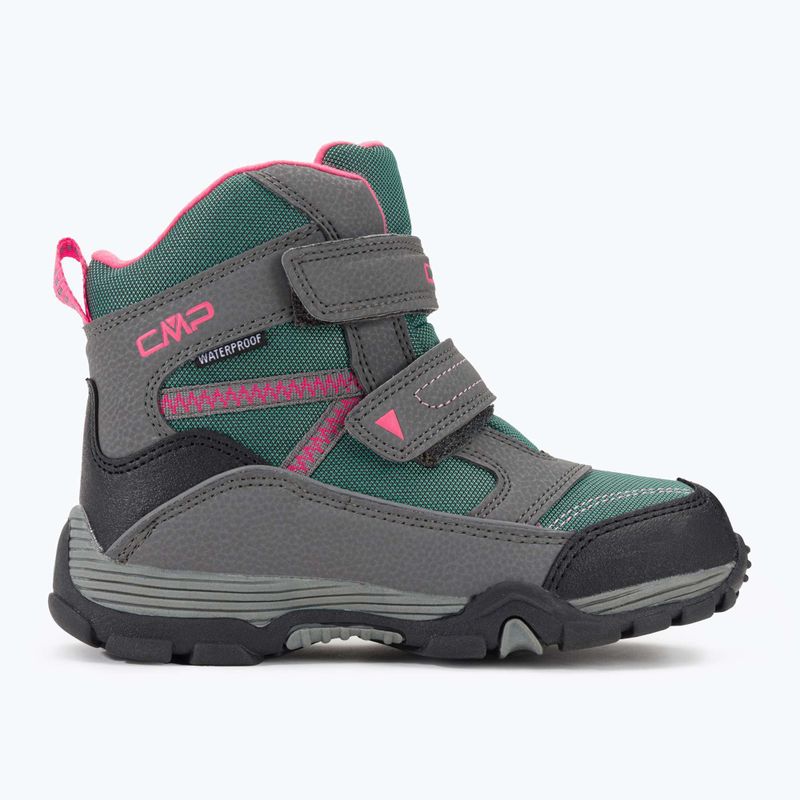 Śniegowce juniorskie CMP Pyry Snowboots Wp graffite/acqua 2