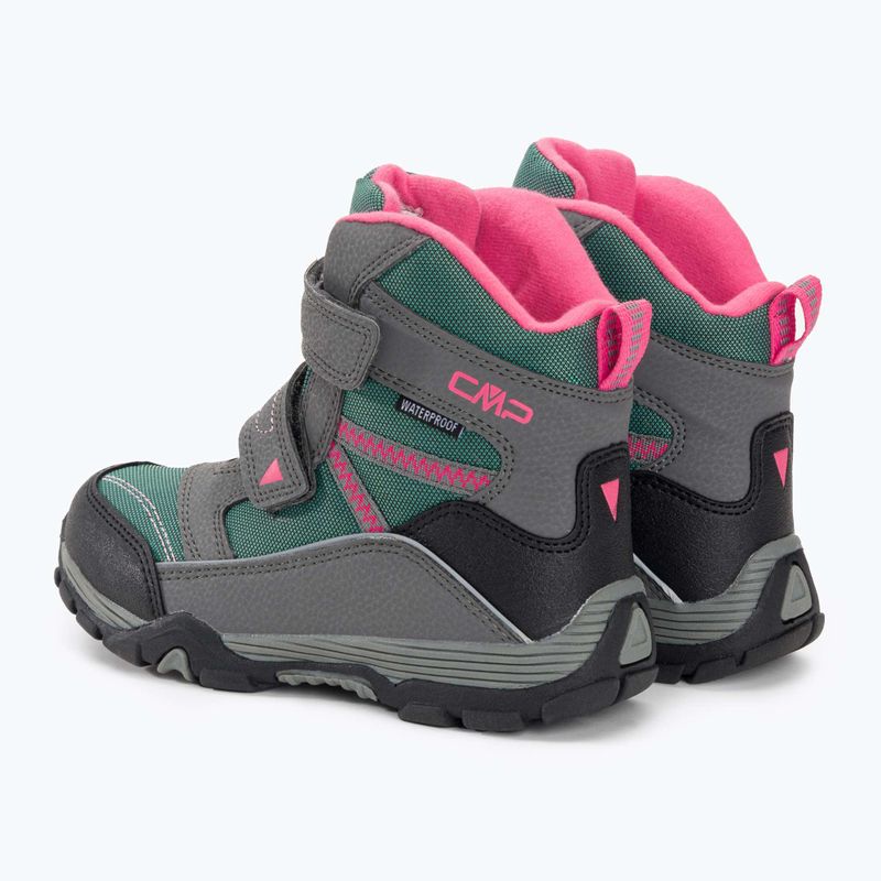Śniegowce juniorskie CMP Pyry Snowboots Wp graffite/acqua 3