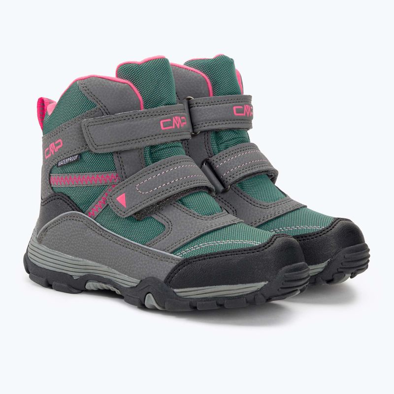 Śniegowce juniorskie CMP Pyry Snowboots Wp graffite/acqua 4