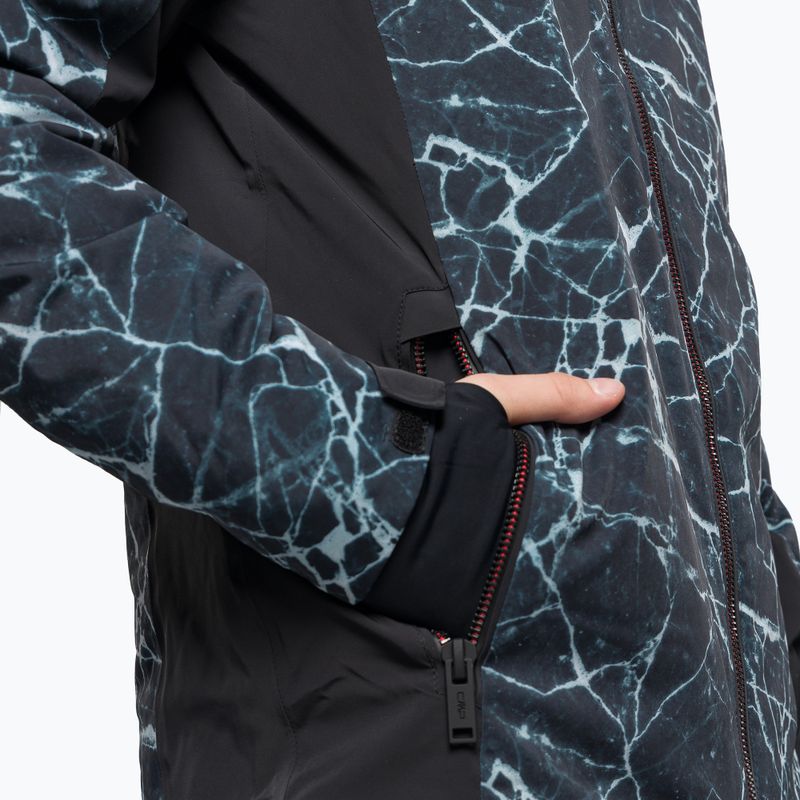 Kurtka narciarska męska CMP 31W0087 nero/ghiaccio/bianco 11