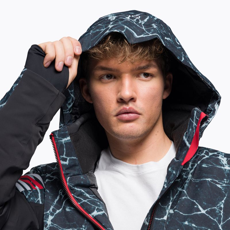 Kurtka narciarska męska CMP 31W0087 nero/ghiaccio/bianco 5