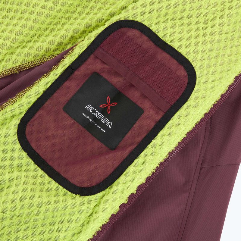 Kurtka przeciwwiatrowa damska Montura Rise Octa Hooded vinaccia 5