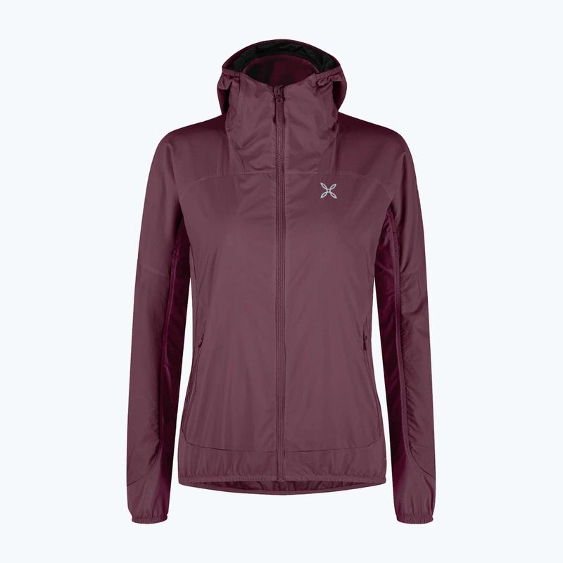 Kurtka przeciwwiatrowa damska Montura Rise Octa Hooded vinaccia 6