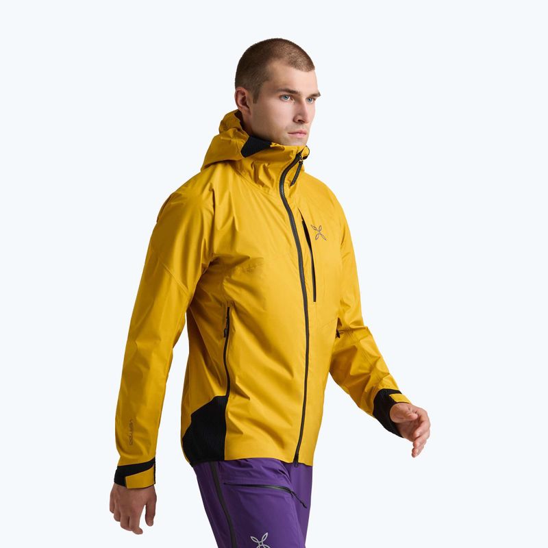 Kurtka przeciwdeszczowa męska Montura Vertigo 3L mustard 4
