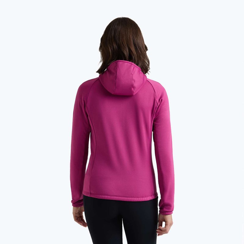 Bluza damska Montura Fadis Grid Hooded Maglia baton rougue 3