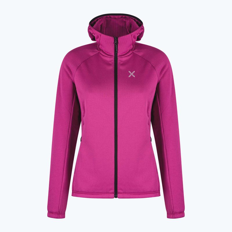 Bluza damska Montura Fadis Grid Hooded Maglia baton rougue 7