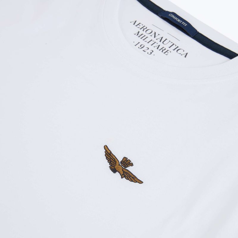Koszulka męska Aeronautica Militare TS2535UJ00641 off white 3