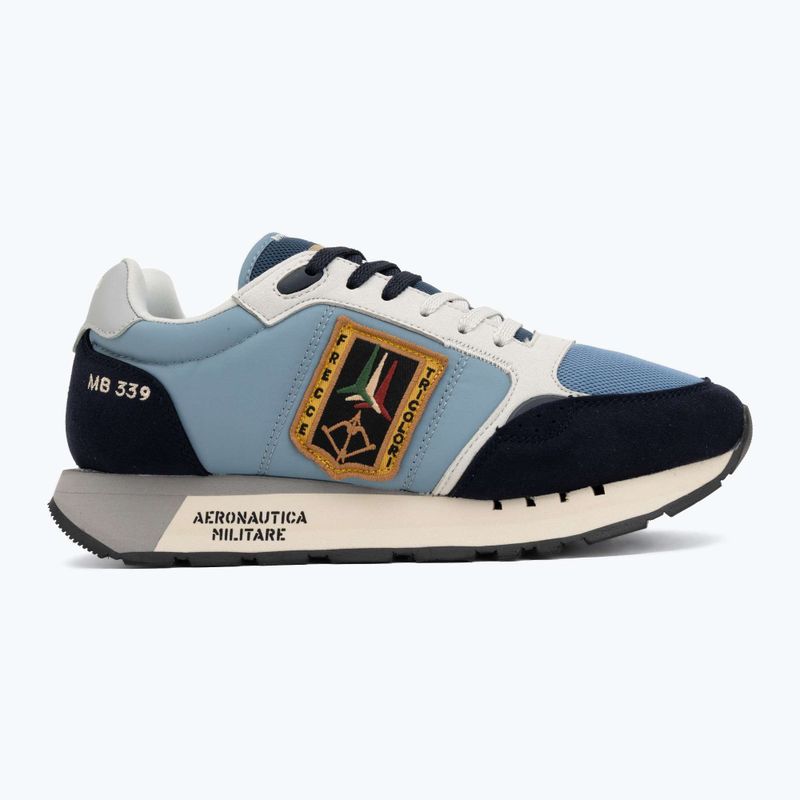 Buty męskie Aeronautica Militare SC0292UCT03331 avio/blu navy 2