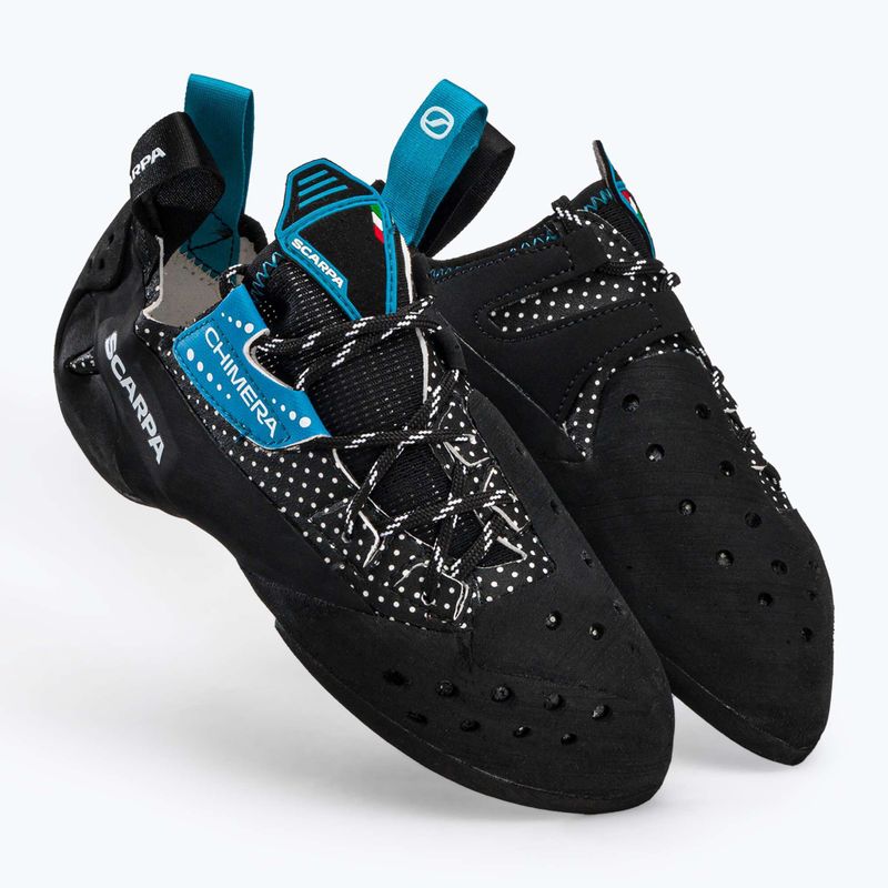 Buty wspinaczkowe SCARPA Chimera black/white/azure 5