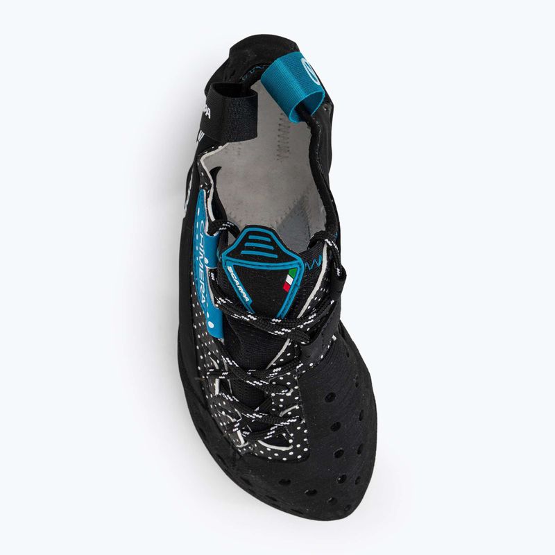 Buty wspinaczkowe SCARPA Chimera black/white/azure 6