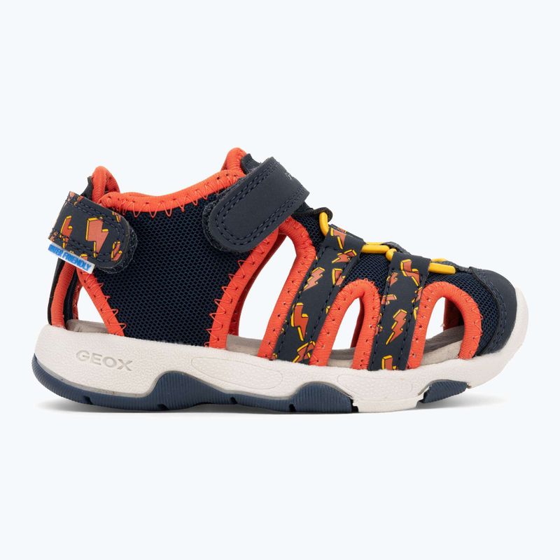 Sandały dziecięce Geox Multy navy/orange 2