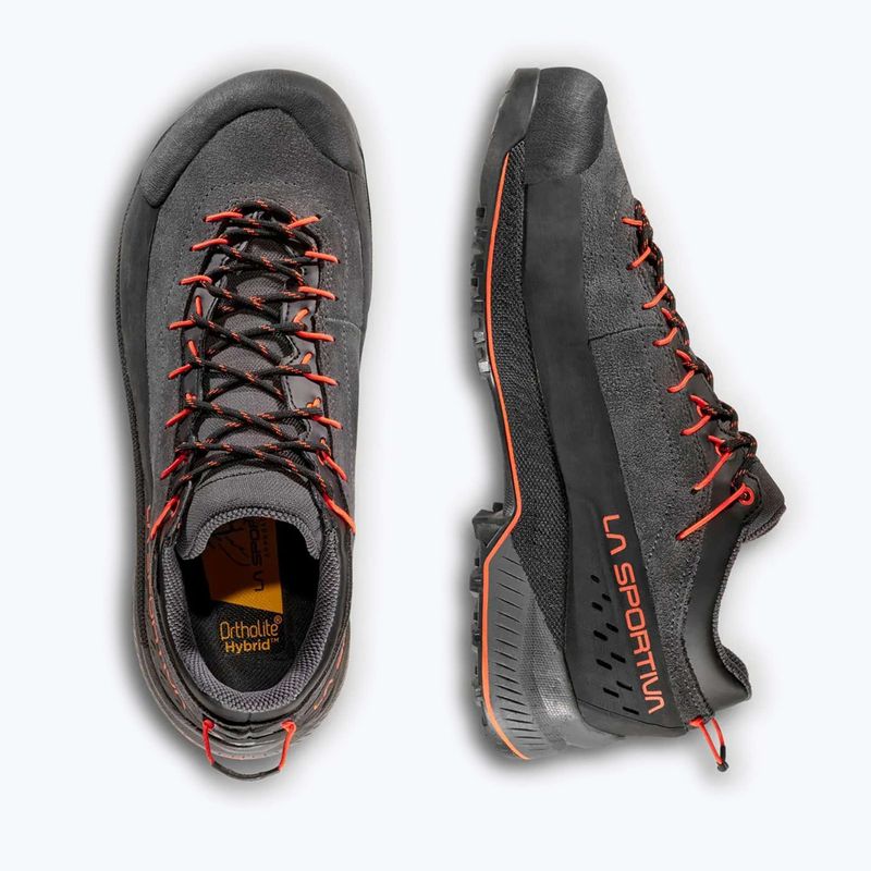 Buty podejściowe męskie La Sportiva TX4 Evo GTX carbon/cherry tomato 5