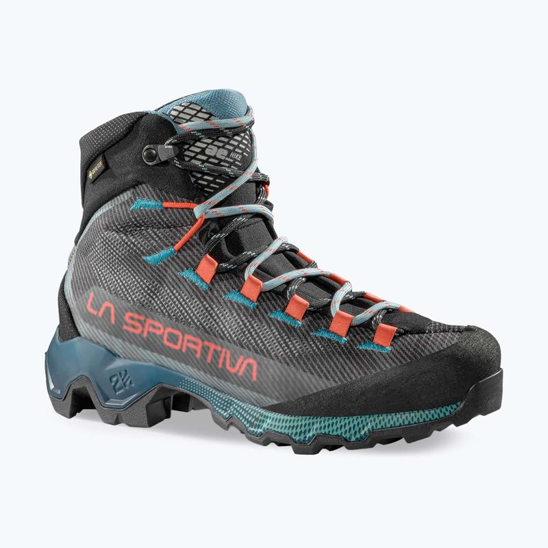 Buty trekkingowe damskie La Sportiva Aequilibrium Hike GTX carbon/everglade 9