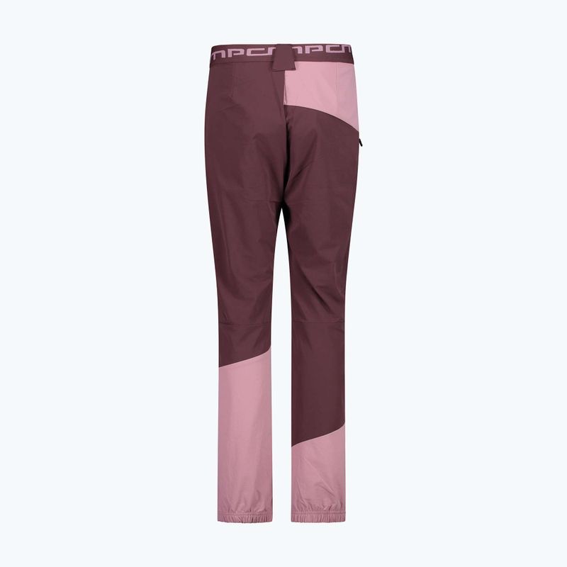 Spodnie trekkingowe damskie CMP 33T6226 plum 2