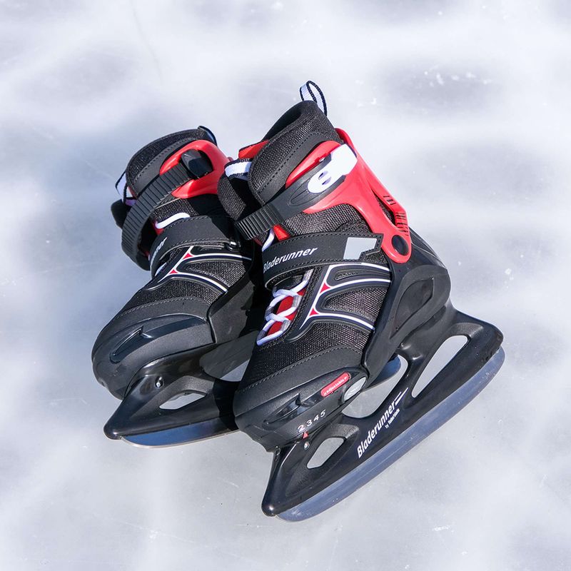 Łyżwy dziecięce Bladerunner Micro Xt Ice black/red 6