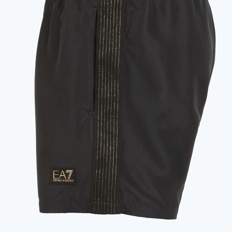 Szorty kąpielowe męskie EA7 Emporio Armani Gold Label Boxer black 3