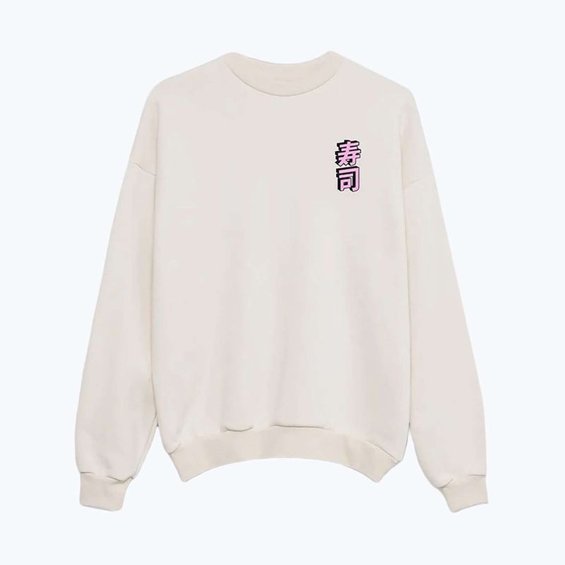Bluza męska Kaotiko Organic Sushi Time ivory 3