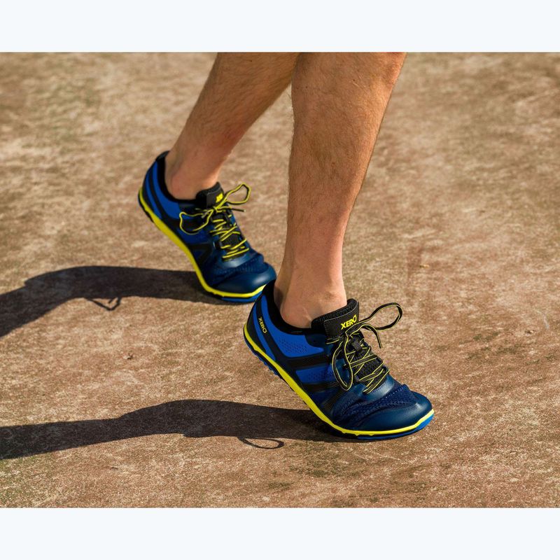 Buty barefoot męskie Xero Shoes HFS II blue/aster 9