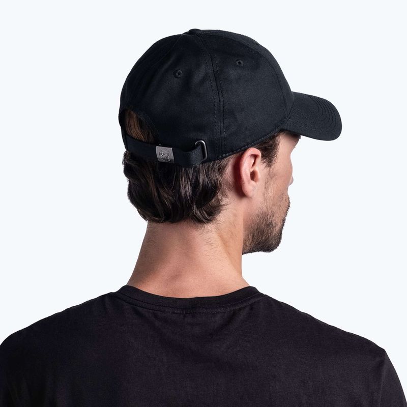 Czapka z daszkiem BUFF Baseball solid black 9