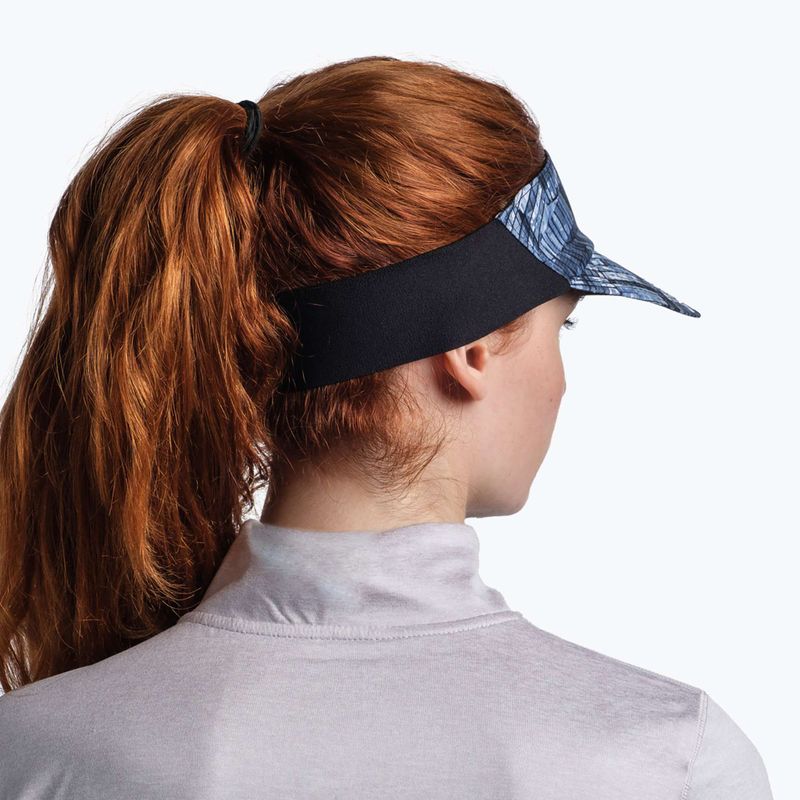 Daszek do biegania BUFF Go Visor Gline grey 9