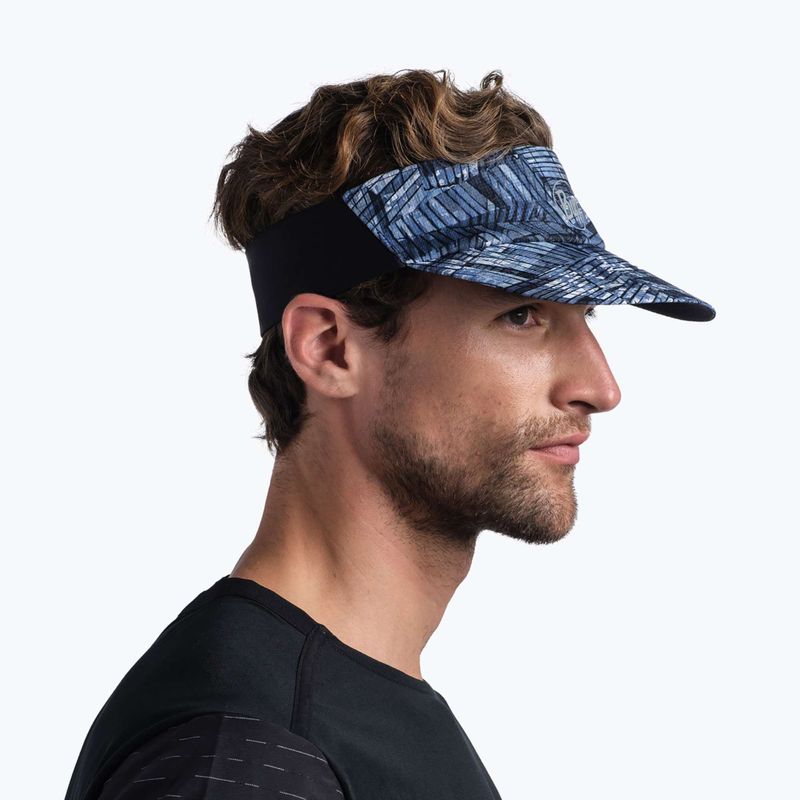 Daszek do biegania BUFF Go Visor Gline grey 11