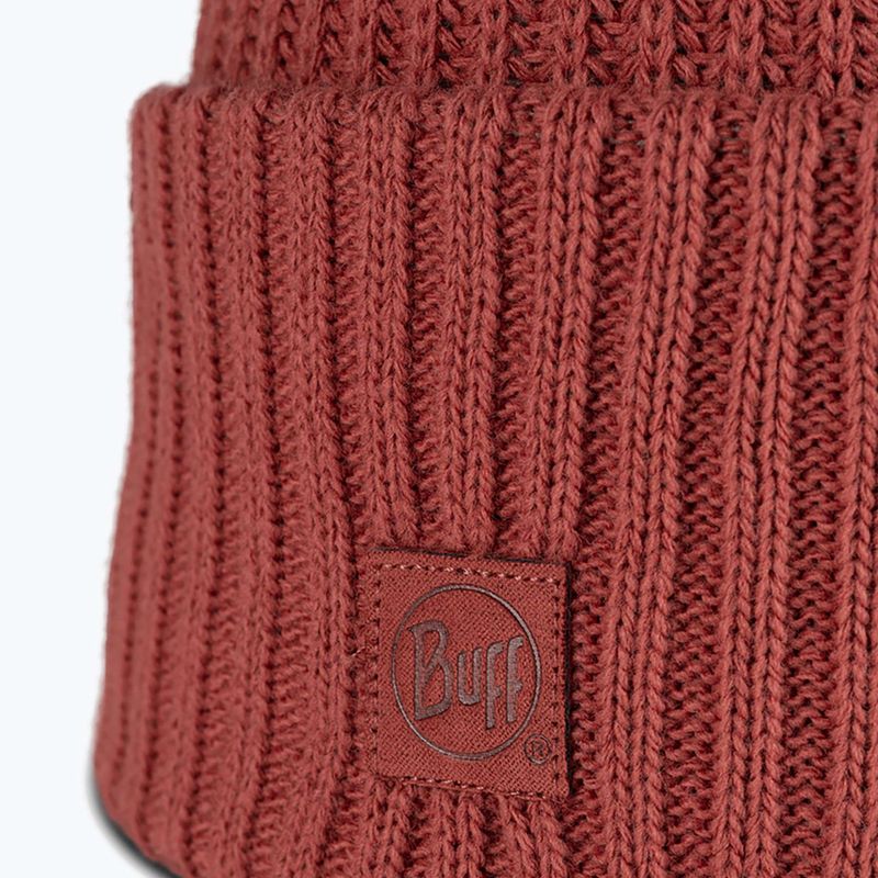Czapka zimowa BUFF Knitted Rutger cinnamon 2