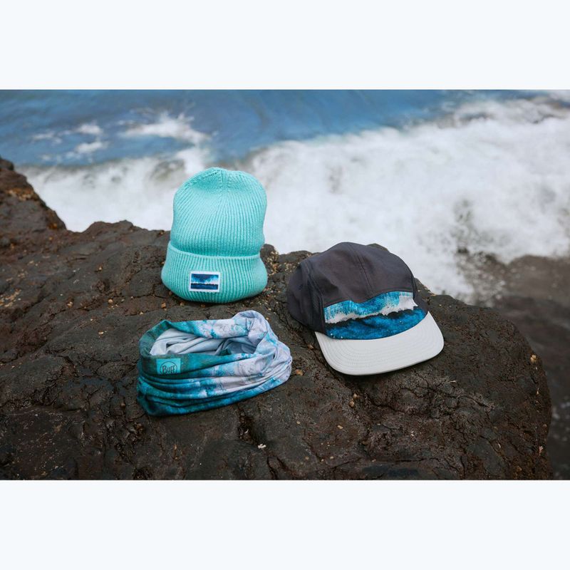 Czapka z daszkiem BUFF 5 Panel Go parley navy 3