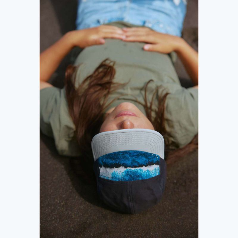 Czapka z daszkiem BUFF 5 Panel Go parley navy 5