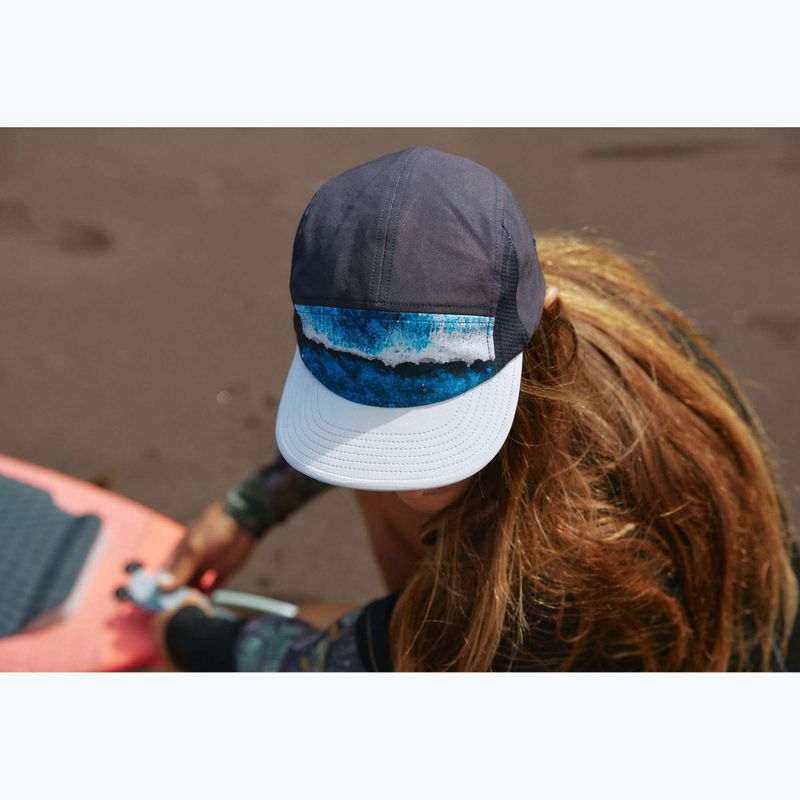 Czapka z daszkiem BUFF 5 Panel Go parley navy 6