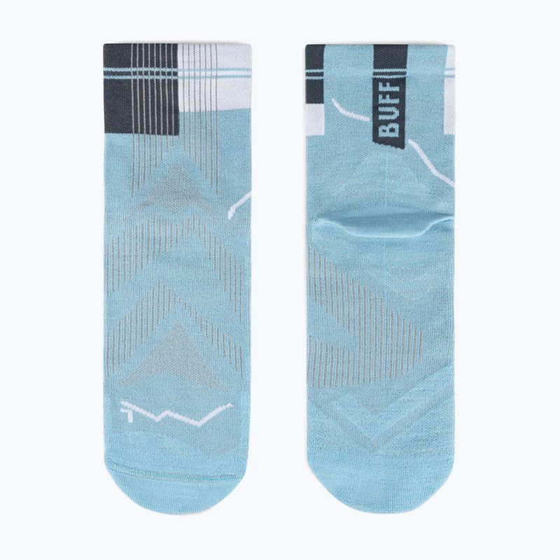 Skarpety BUFF CoolNet Quarter dusty blue 2