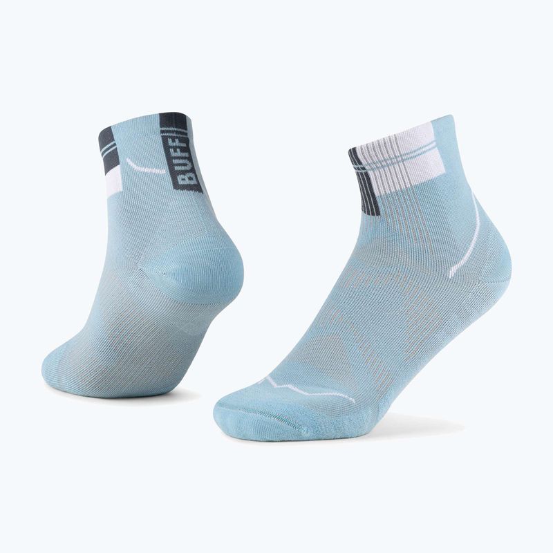 Skarpety BUFF CoolNet Quarter dusty blue 3