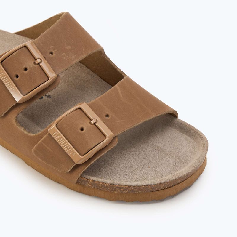 Klapki damskie Genuins Hawaii Oiled Leather clay 7