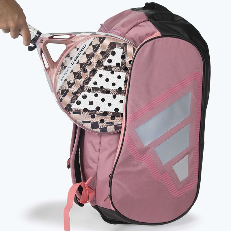 Torba do padla adidas Pro Tour Racket Bag 2026 70 l pink/black 6