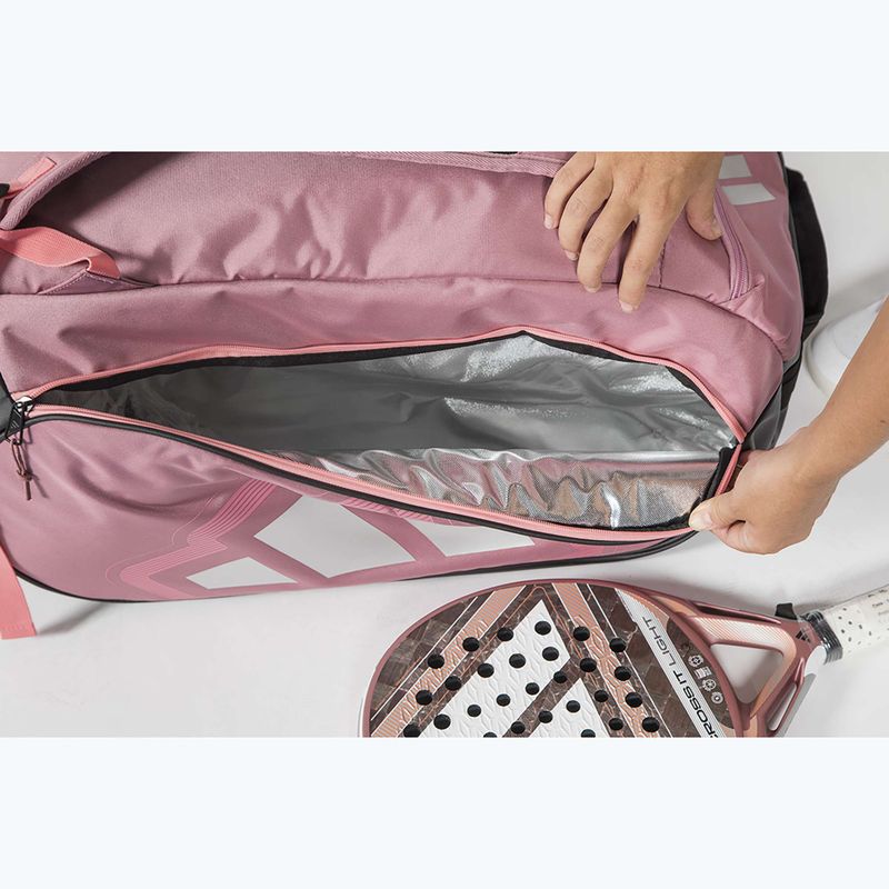 Torba do padla adidas Pro Tour Racket Bag 2026 70 l pink/black 8
