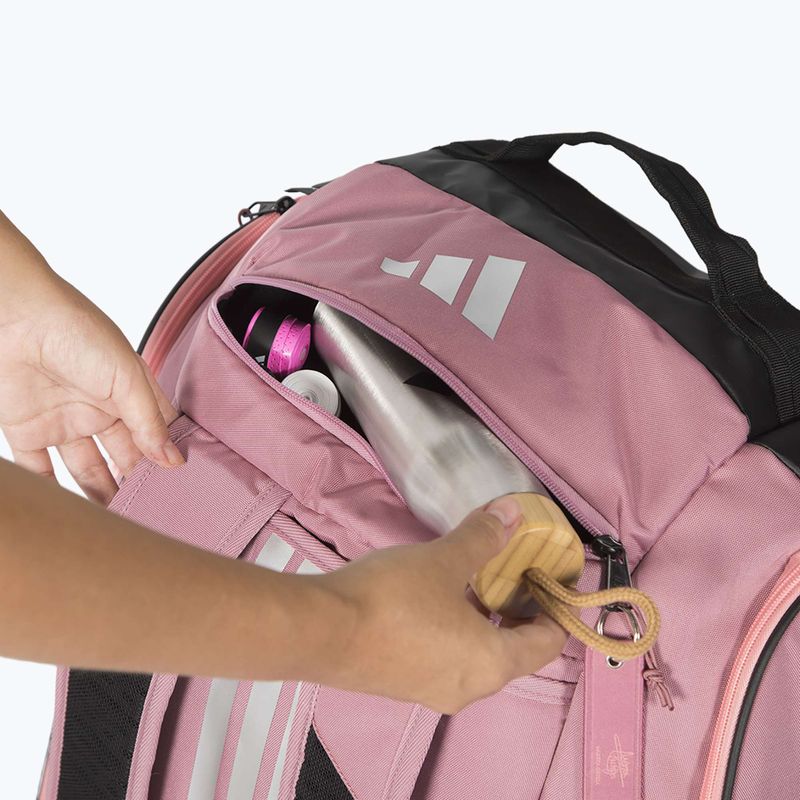 Torba do padla adidas Pro Tour Racket Bag 2026 70 l pink/black 9