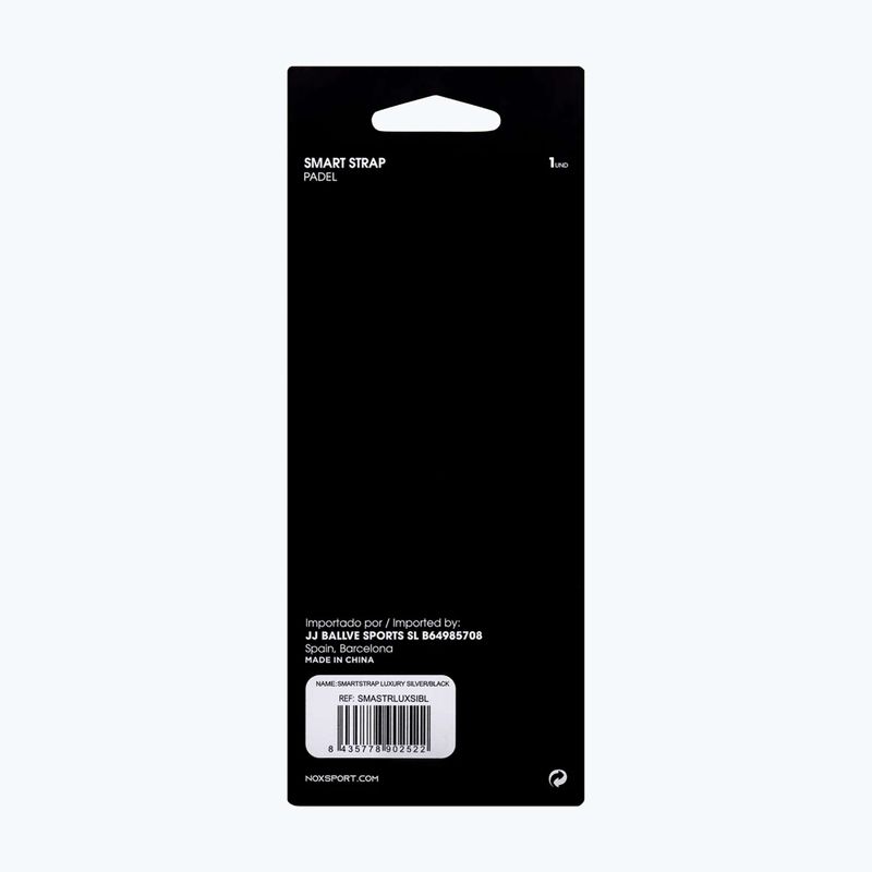 Pasek na nadgarstek NOX Luxury Smartstrap silver/black 2