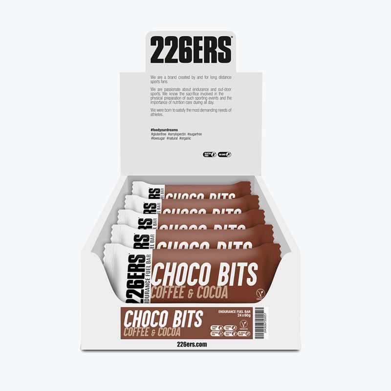 Baton energetyczny 226ERS Endurance Bar Choco Bits 60 g kawa z czekoladą 2