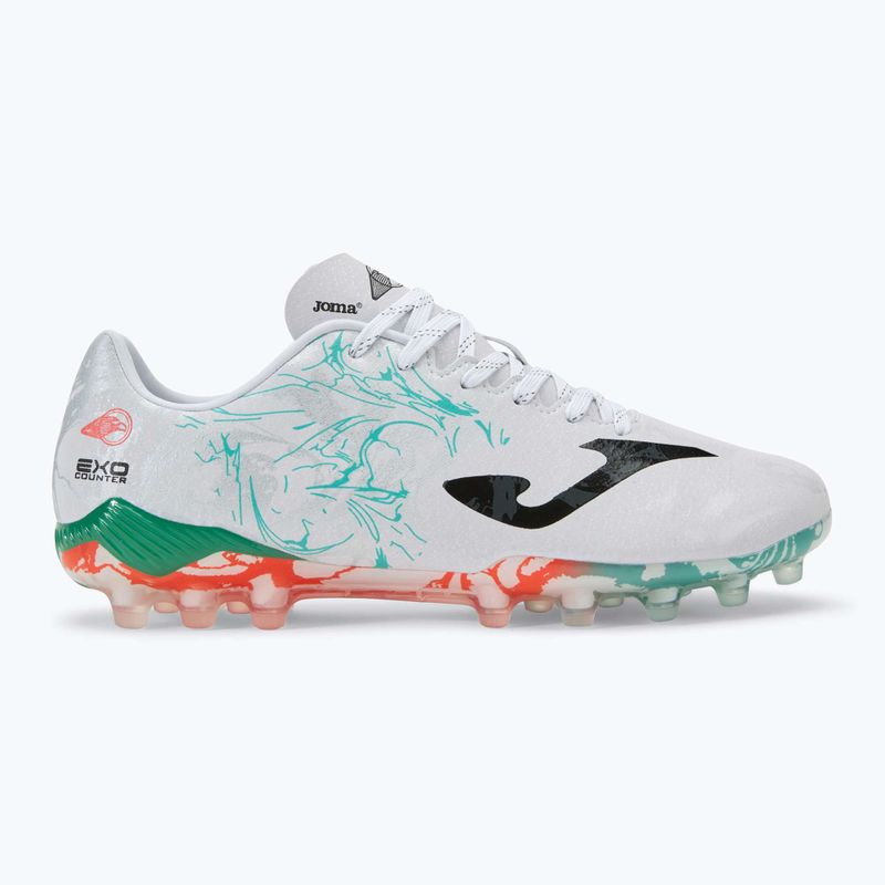 Buty piłkarskie męskie Super Copa AG white/turquoise 2