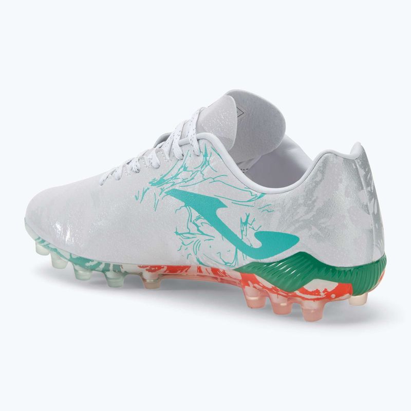 Buty piłkarskie męskie Super Copa AG white/turquoise 3
