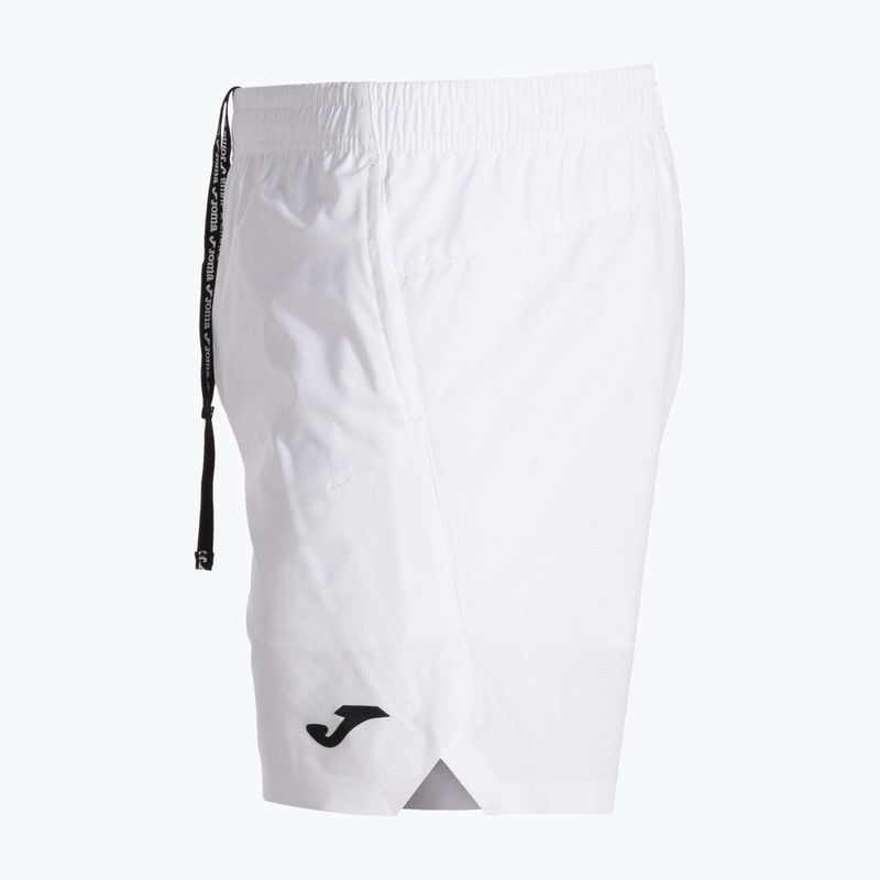 Spodenki tenisowe męskie Joma Challenge Bermuda white 3