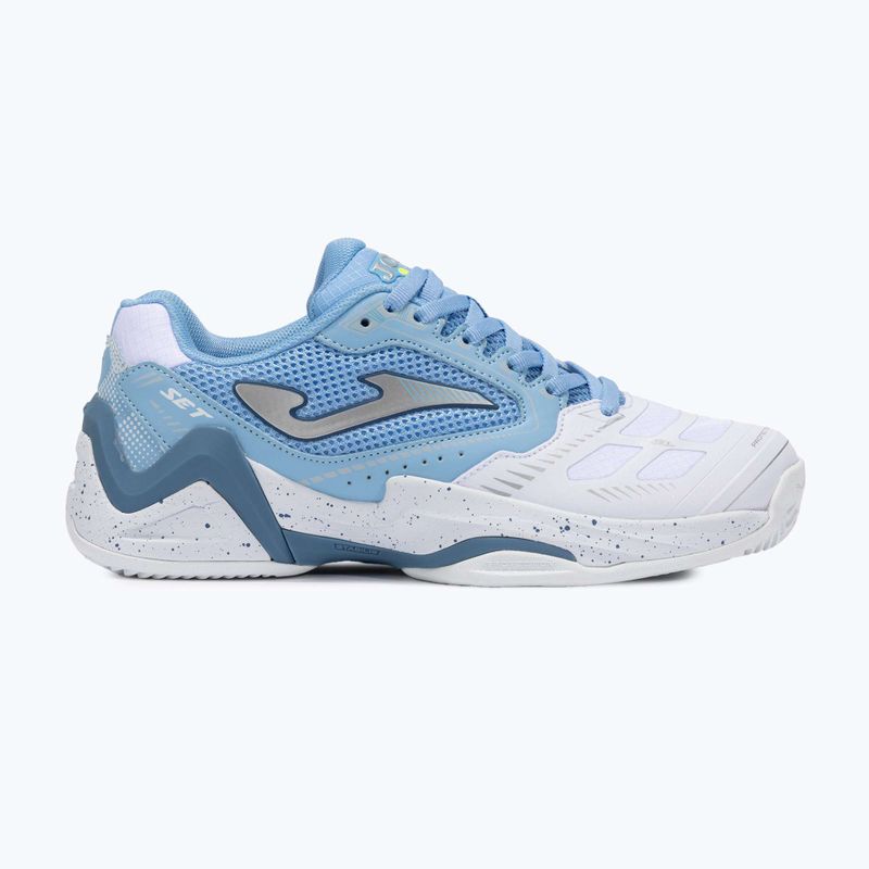 Buty do tenisa damskie Joma Set Lady C white/royal 8