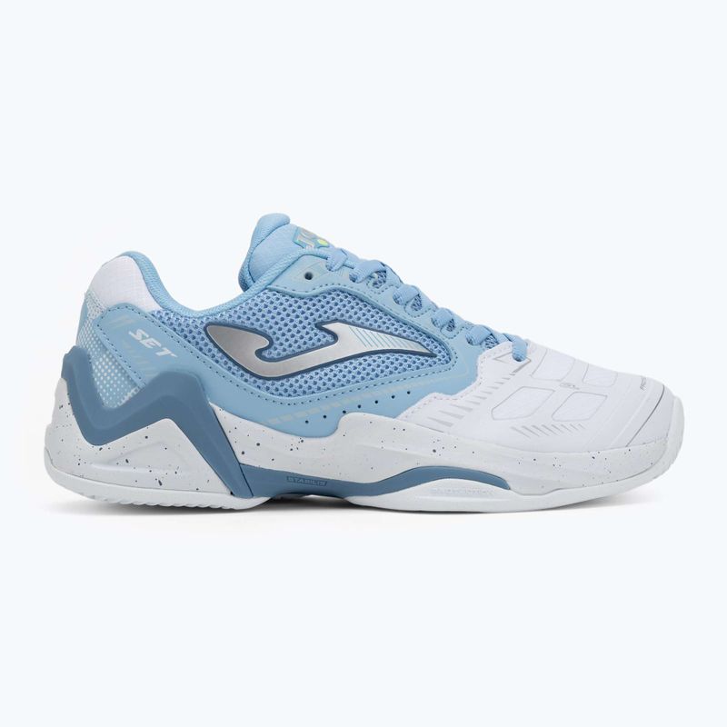 Buty do tenisa damskie Joma Set Lady C white/royal 2