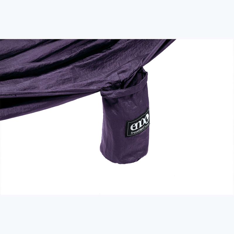 Hamak turystyczny ENO TravelNest + Straps Combo plum 6