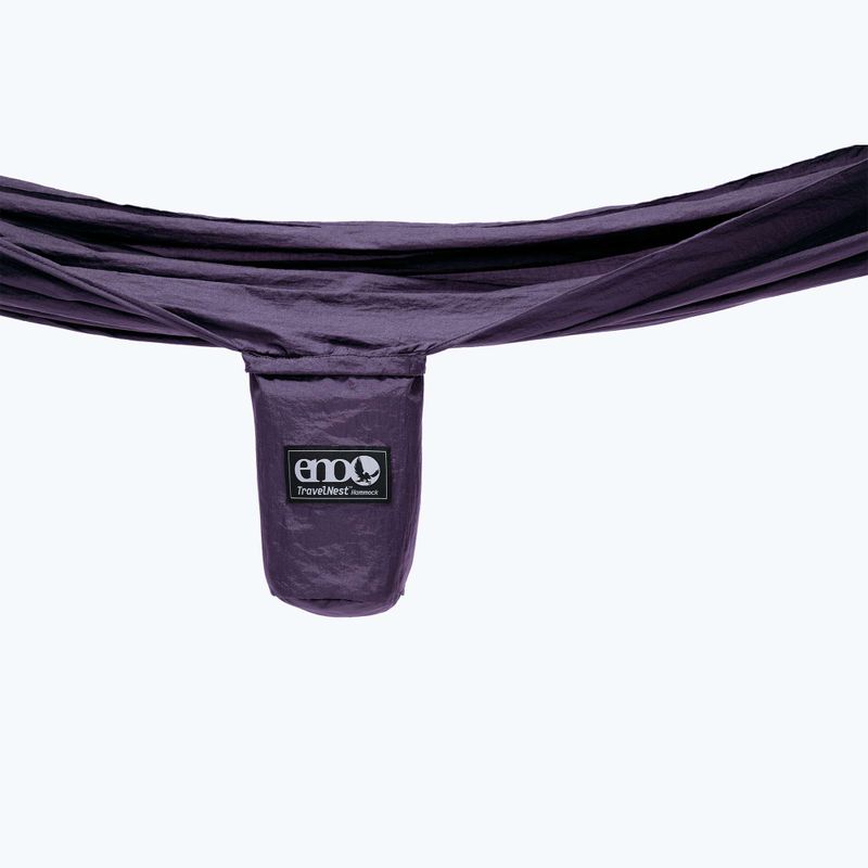 Hamak turystyczny ENO TravelNest + Straps Combo plum 7