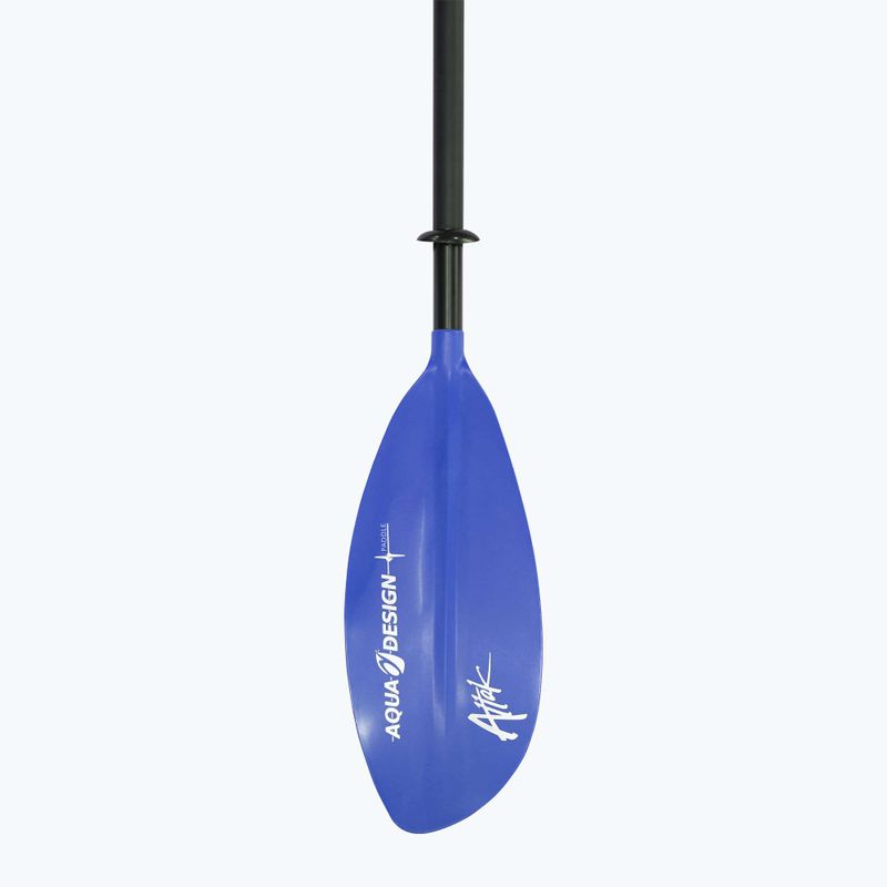 Wiosło kajakowe 4-częściowe AQUADESIGN K1 Attak 4 blue 2