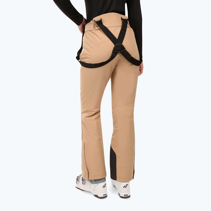 Spodnie narciarskie damskie Kilpi Elare beige 2