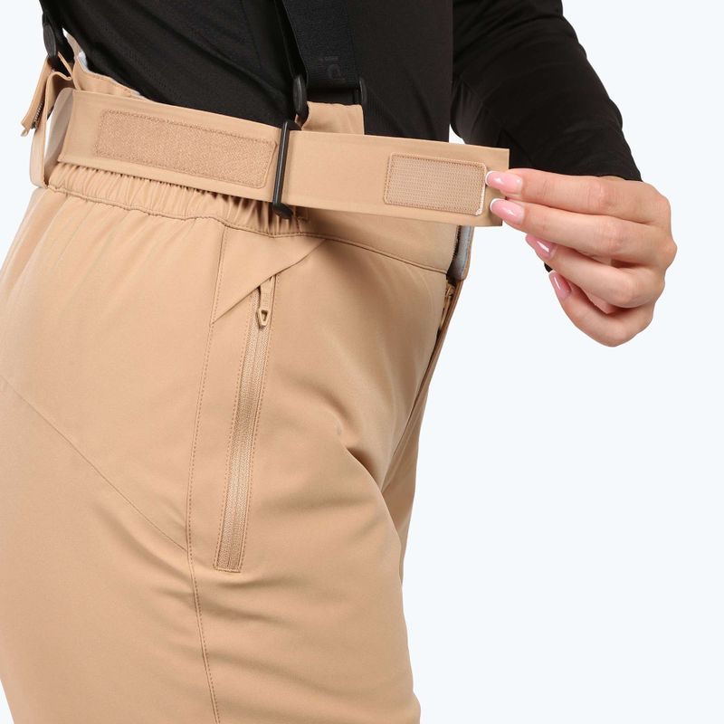 Spodnie narciarskie damskie Kilpi Elare beige 3